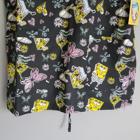 Spongebob squarepants Nickelodeon medical scrub - Picture 5 of 6